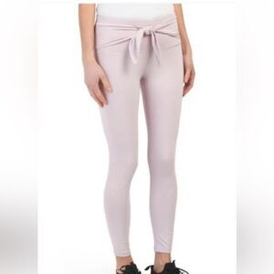 APANA WAIST TIE WORKOUT LEGGINGS